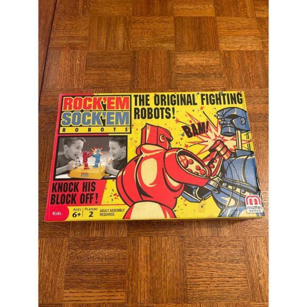 ROCK EM SOCK EM ROBOTS GAME